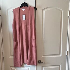 Light Pink Sleeveless Vest